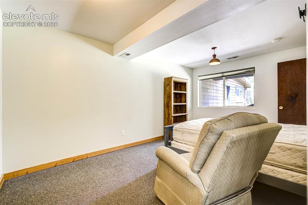 Image 23 of 41: Spacious bedroom on lower level