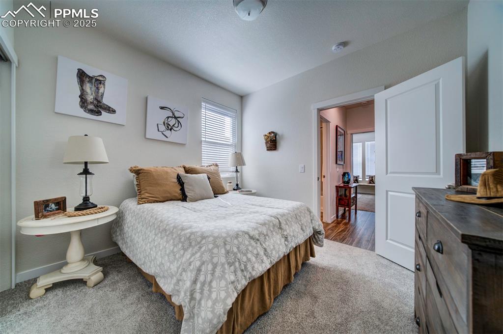 Image 19 of 42: Bedroom 2 with carpet flooring and baseboards