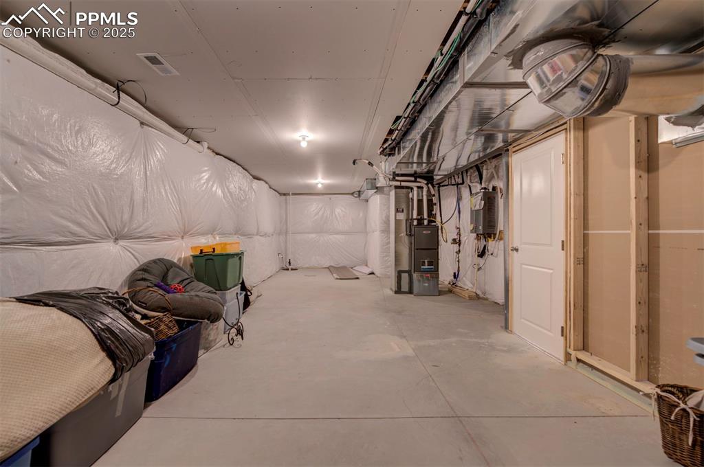 Image 33 of 42: large storage room and mechanical room