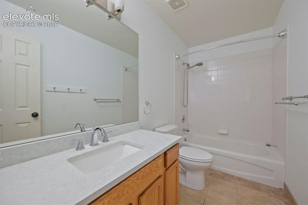 Image 35 of 47: Master Bath with tub and shower combo