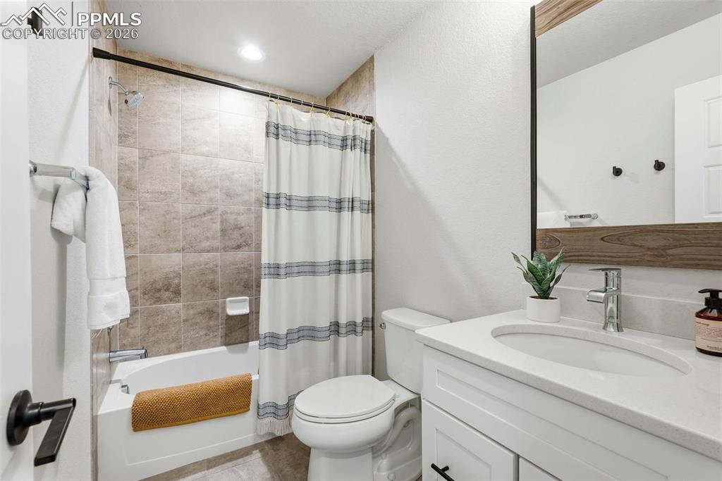 Image 38 of 49: Guest bathroom bottom floor