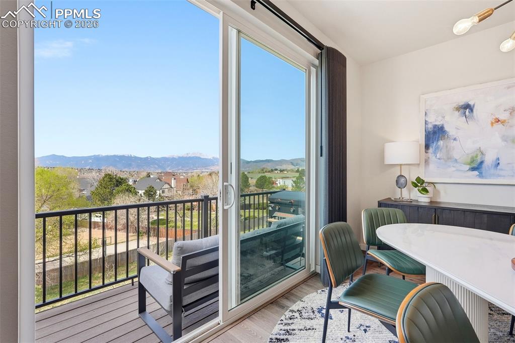 Image 8 of 49: Amazing view from dining room