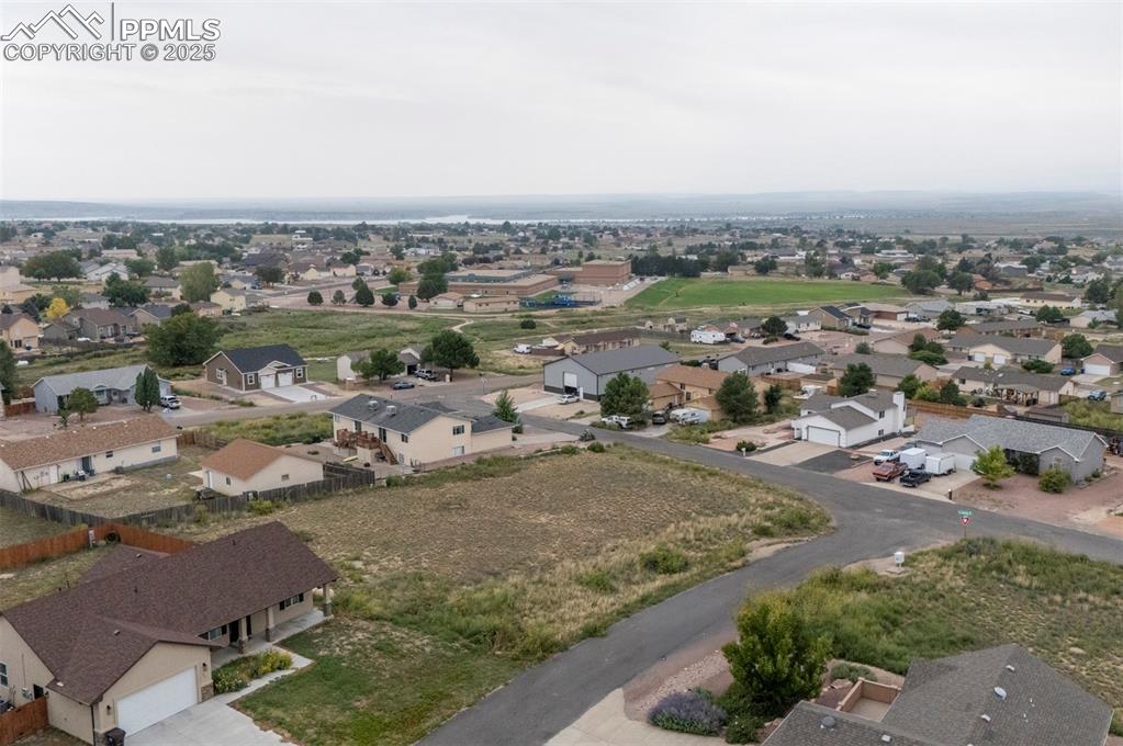 Image 4 of 11: Aerial view of residential area