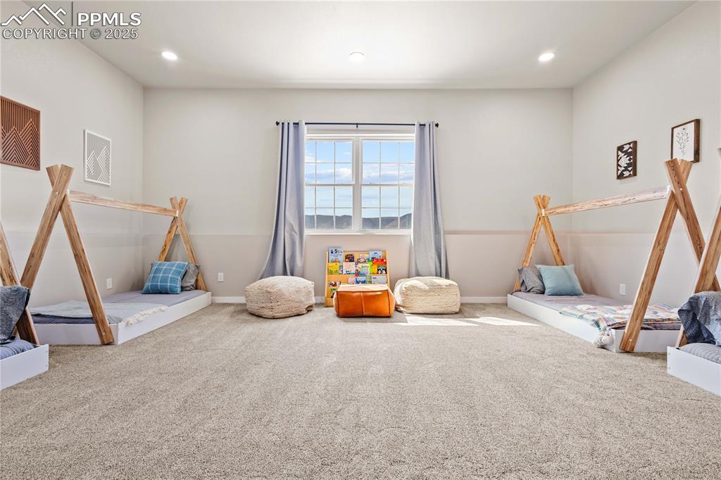 Image 27 of 48: Another view of the bonus room showing the second window...currently is use