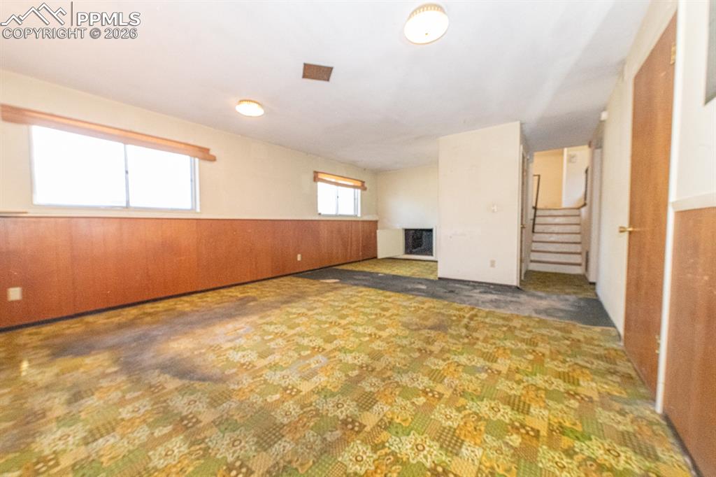 Image 27 of 41: Lower level rec room