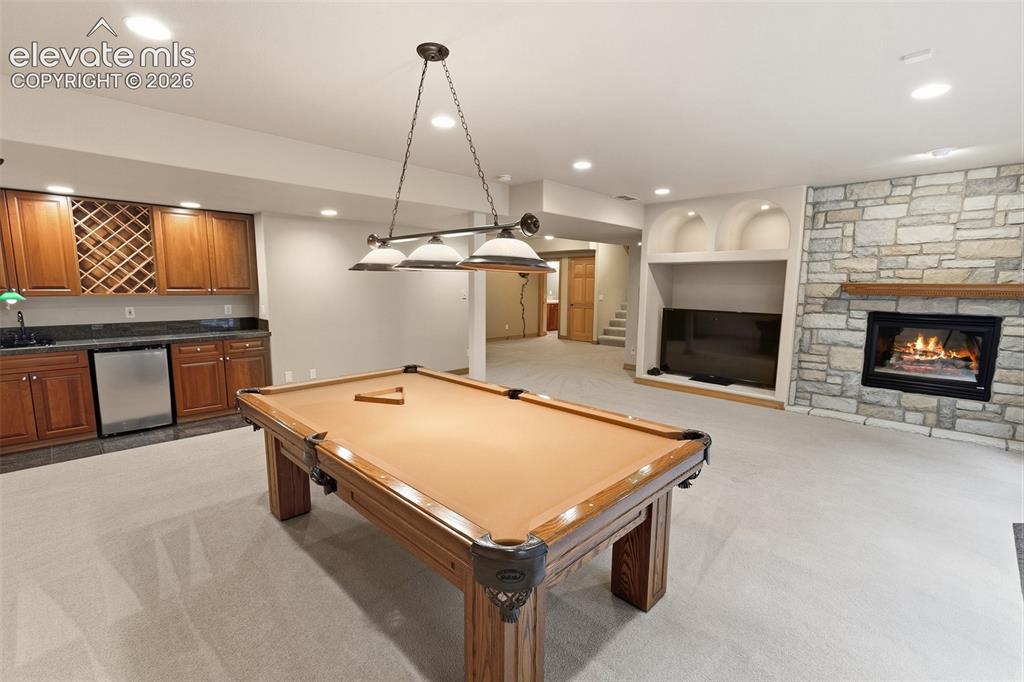 Image 43 of 47: Lower Level Family Room