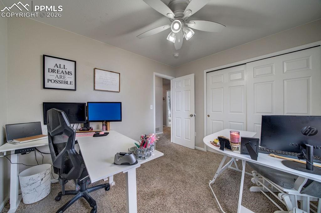 Image 34 of 48: Bedroom #2/Home Office.