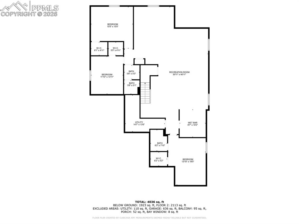 Image 45 of 46: basement floor plan