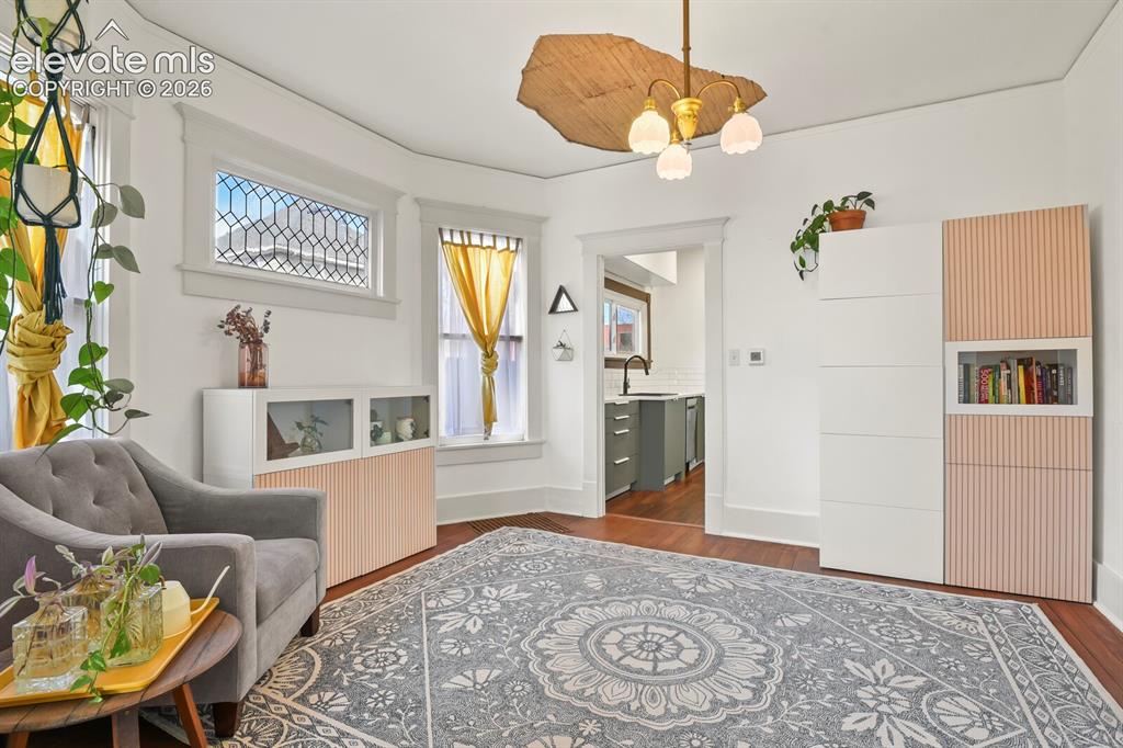 Image 10 of 36: Refreshed interior spaces that preserve the home’s original charm