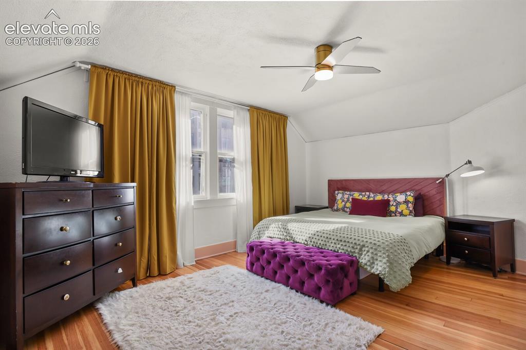 Image 16 of 36: Upper level primary bedroom