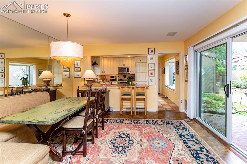 Image 31 of 46: View of dining area