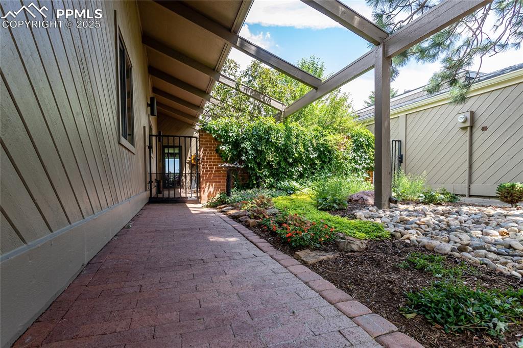 Image 41 of 46: View of walkway to the front door