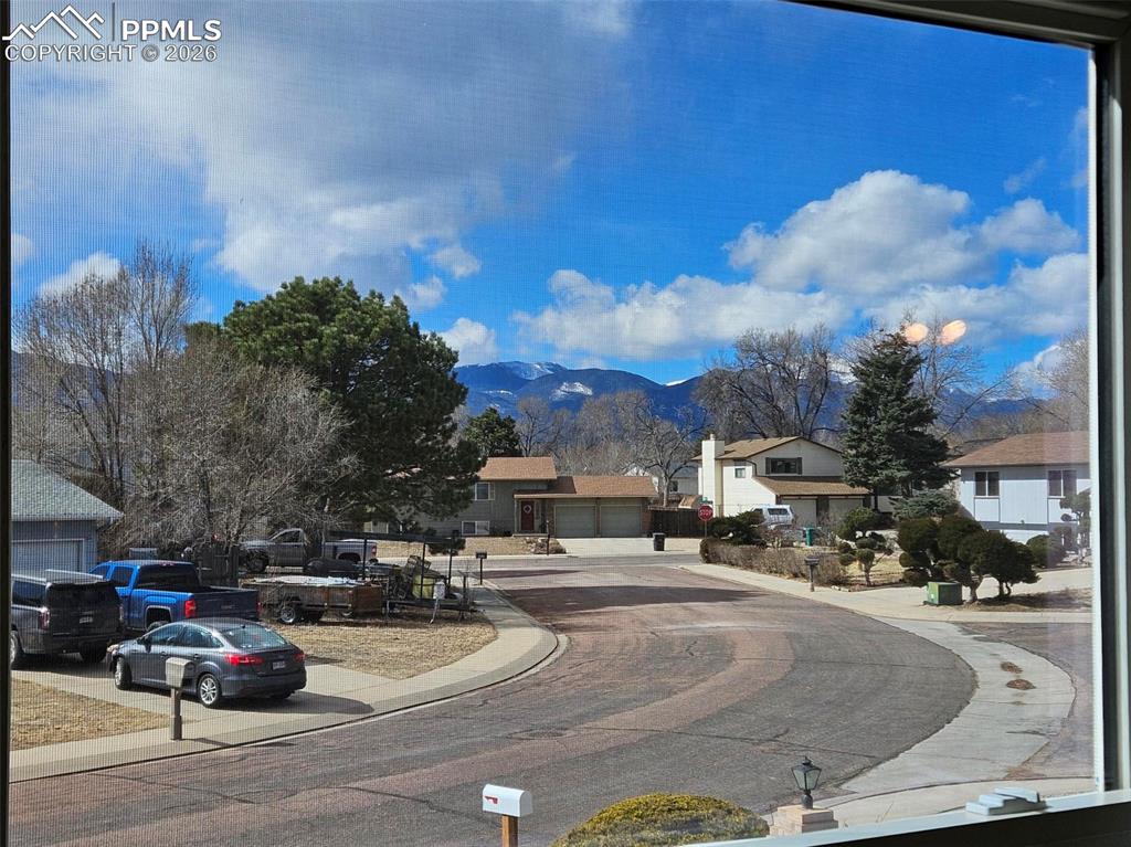 Image 11 of 35: Mountain View from kitchen window