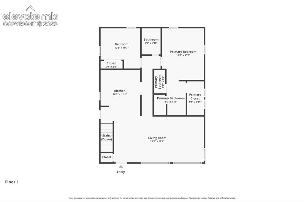 Image 44 of 45: Main Level Floor Plan