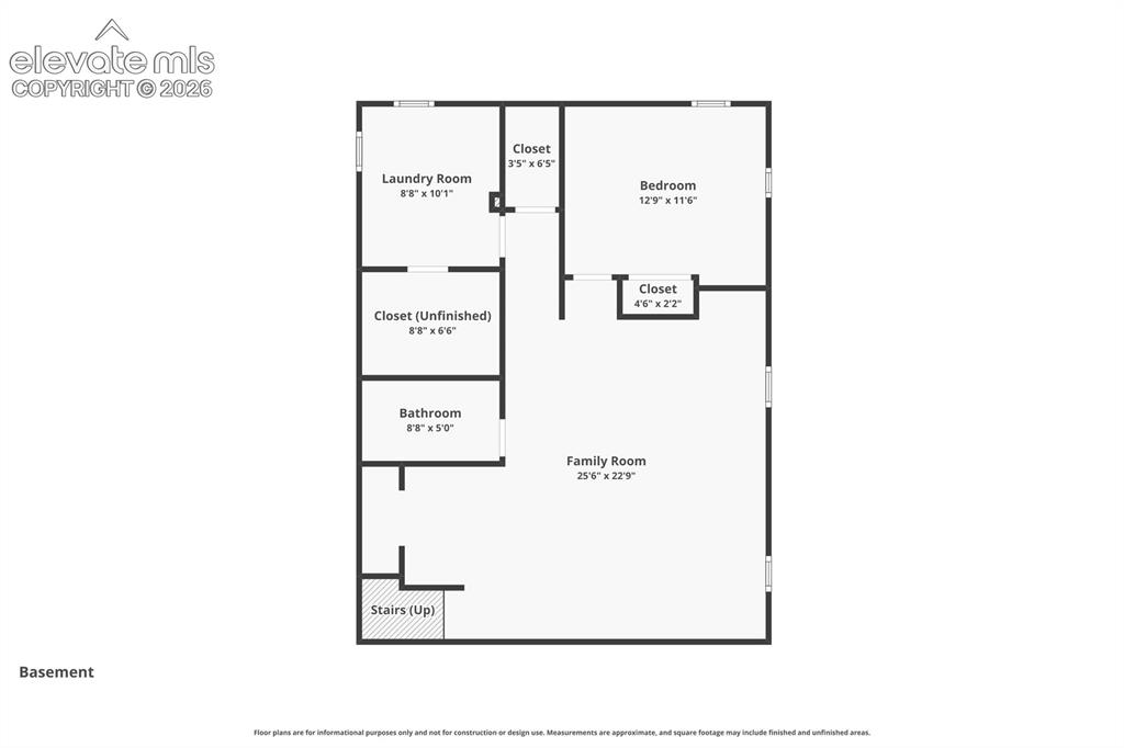 Image 45 of 45: Basement Floor Plan