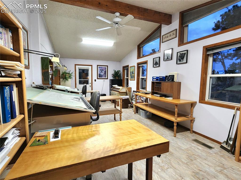 Image 27 of 50: 2nd office/great room could be used as another living space, a game or bunk