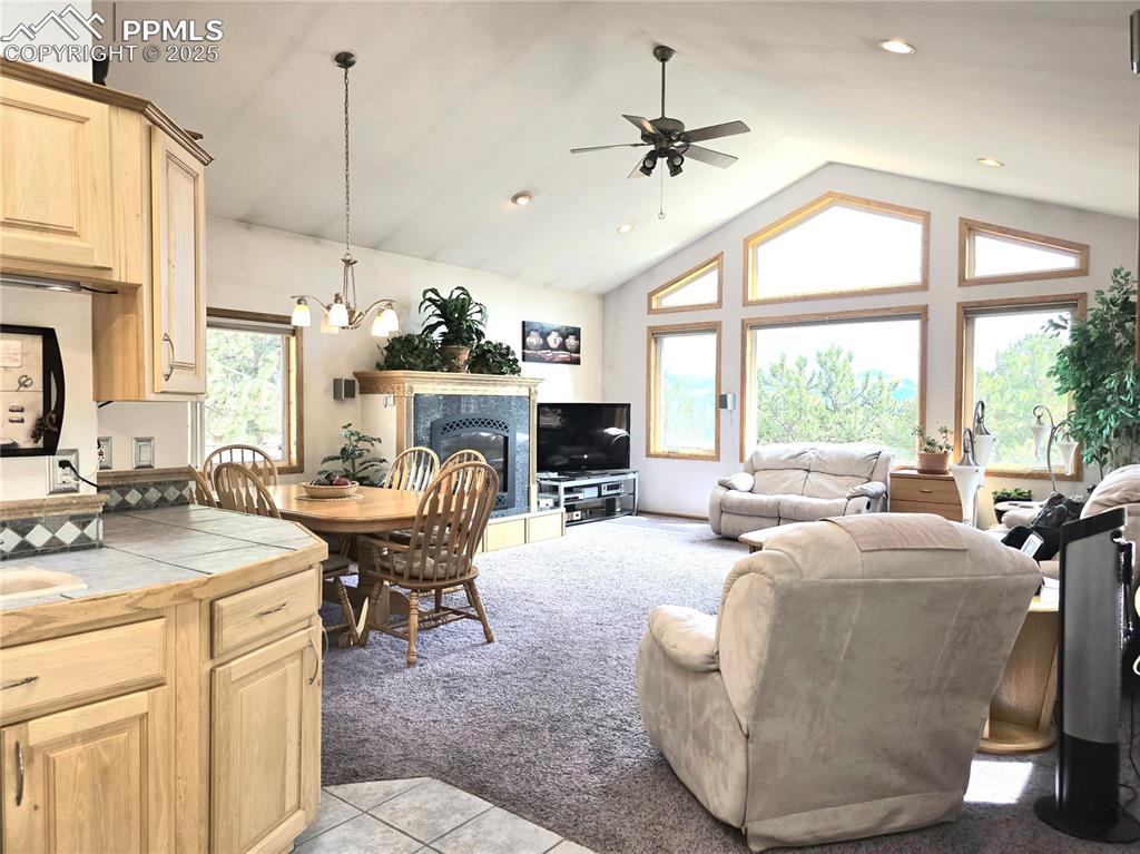 Image 3 of 50: Designed to capture the majestic mountain views, entertain, and spend time 
