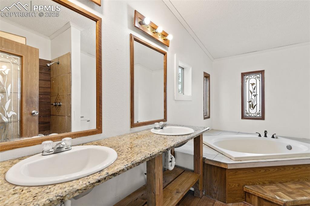 Image 25 of 50: 5 piece primary bathroom