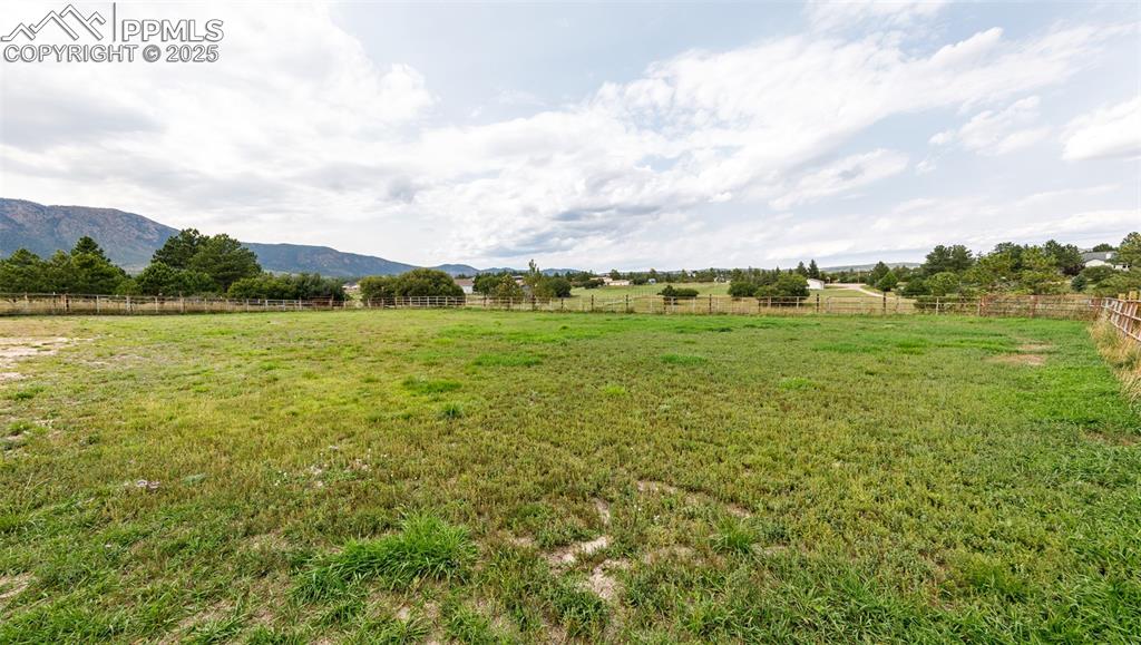 Image 36 of 41: View of yard featuring a view of countryside and a mountain view