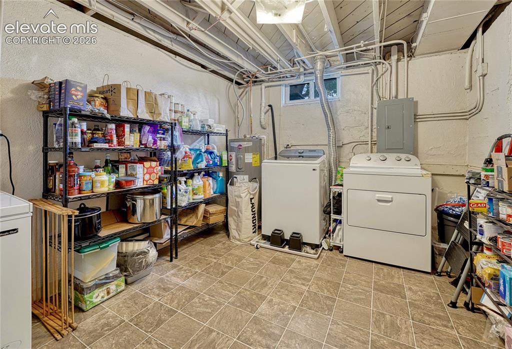 Image 29 of 45: Laundry room/utility room/storage