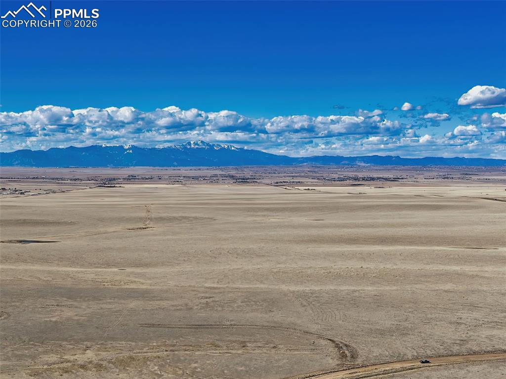Image 2 of 8: Pikes Peak & Front Range View
Long-range mountain views across open prairi