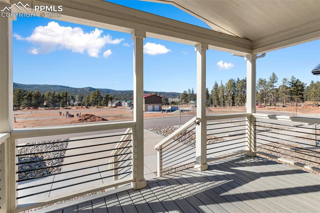 Image 16 of 19: Deck and view!