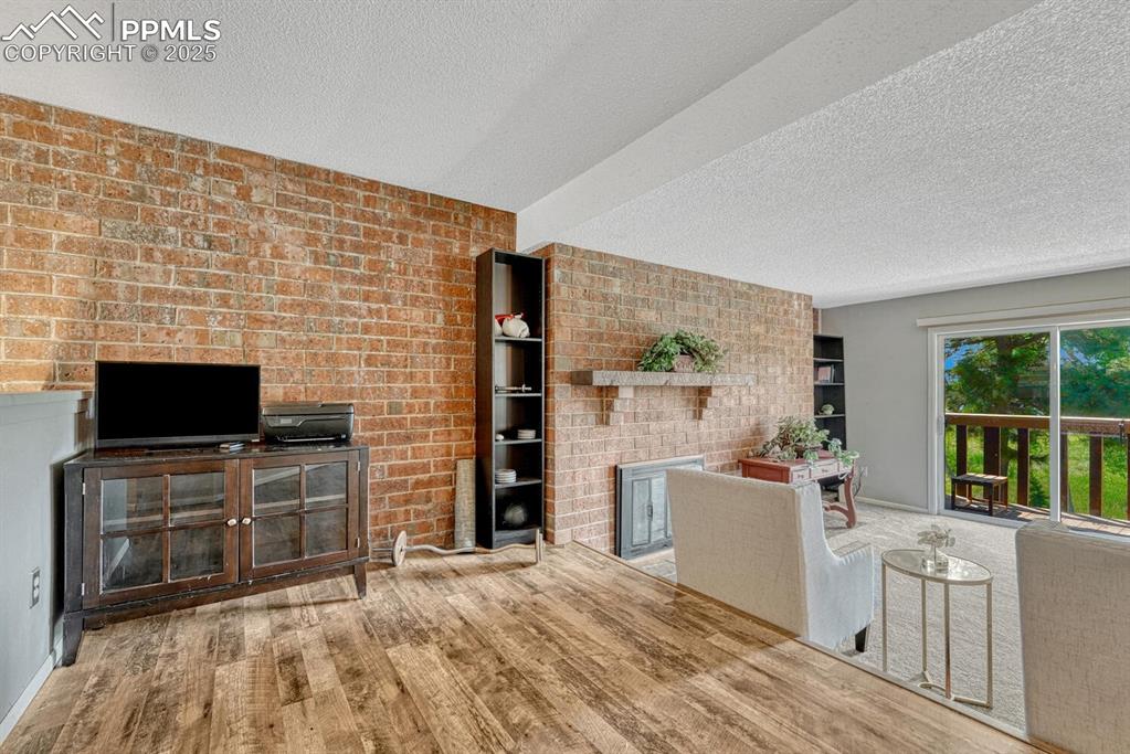 Image 14 of 48: View of living room from the bonus area.