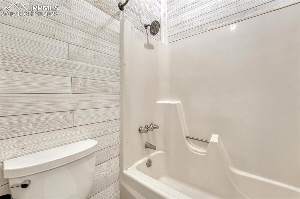 Image 31 of 48: Full bathroom in basement