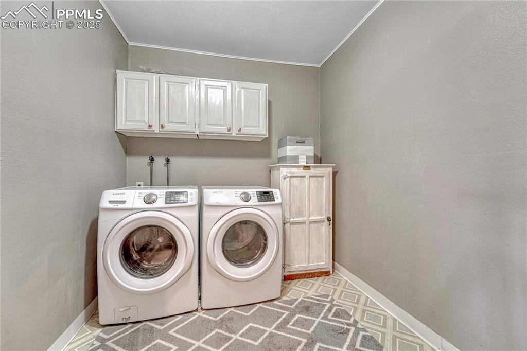Image 33 of 48: Laundry in basement