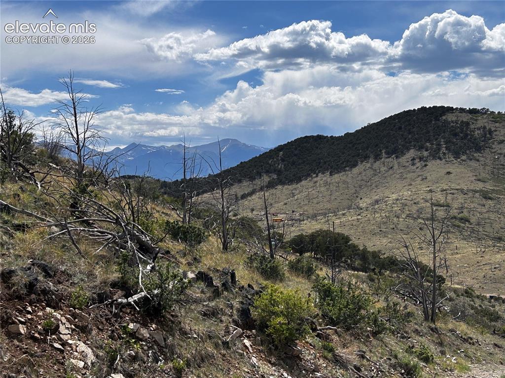 Image 2 of 13: View of Sangre De Cristo range from top of lot looking southwest.
