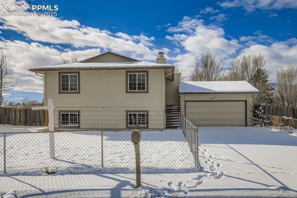 Caption: Front of Structure