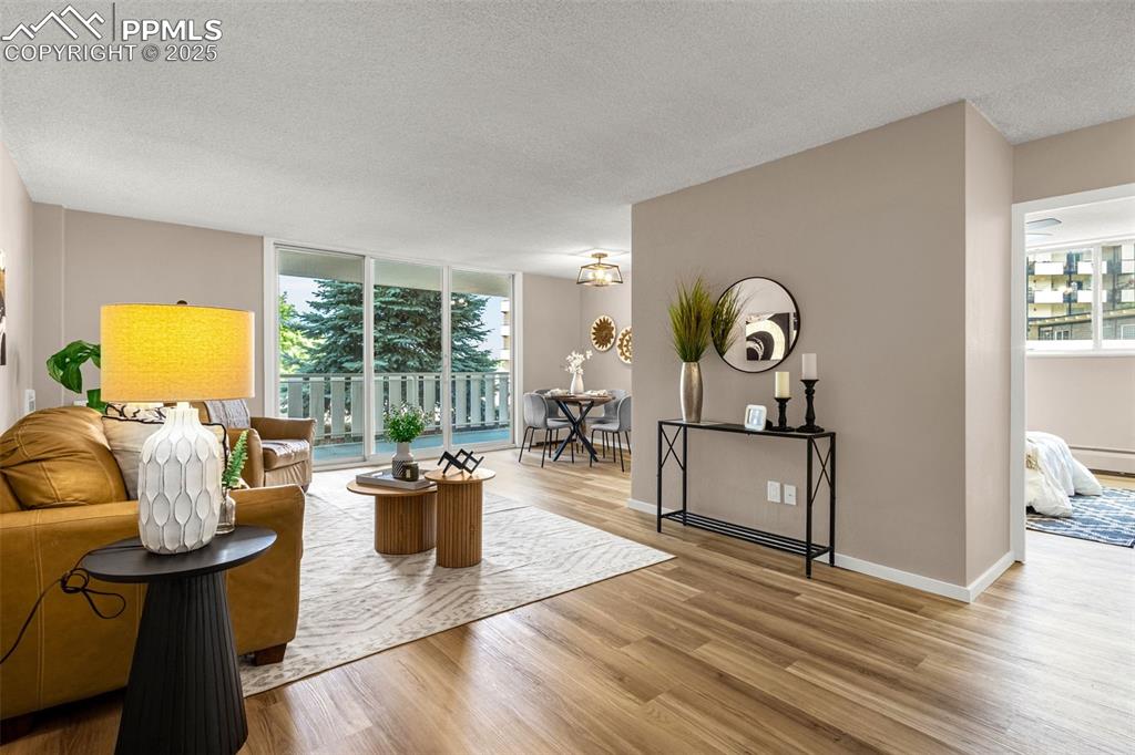 Image 11 of 14: With new paint and LVP floors, this gem is move in ready!!  HOA fees cover 