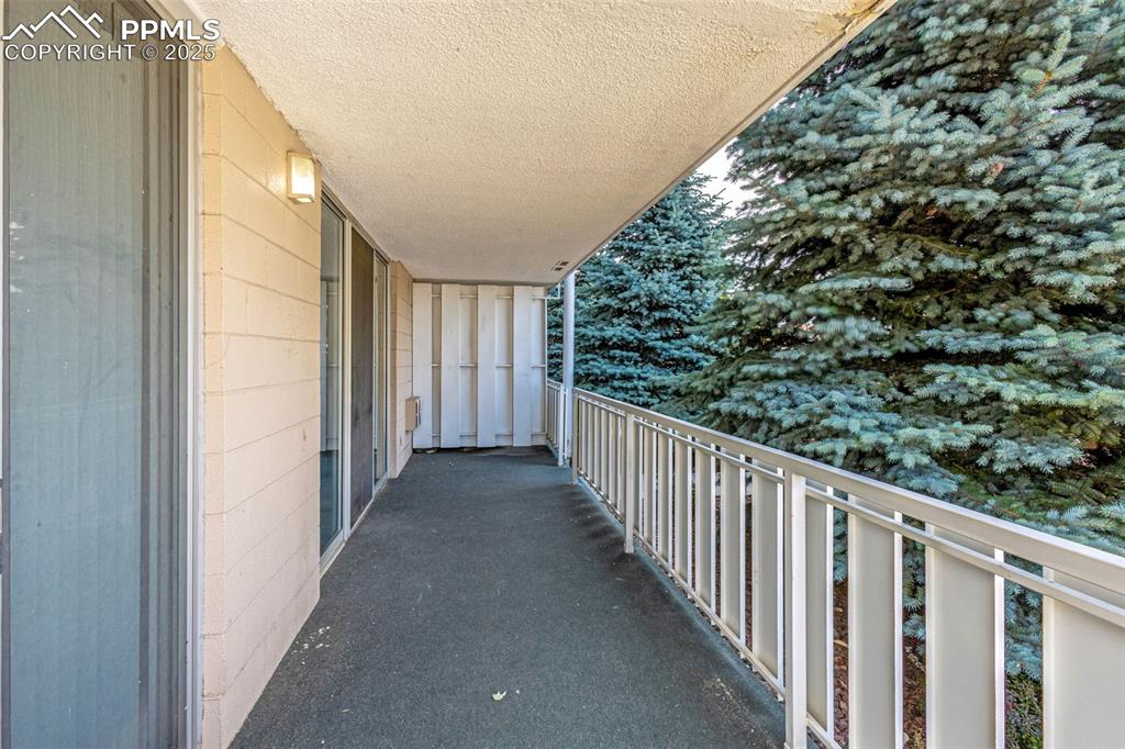 Image 13 of 14: Humongous private balcony for all of your plants and decor