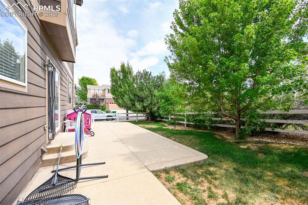 Image 29 of 29: View of yard with a patio