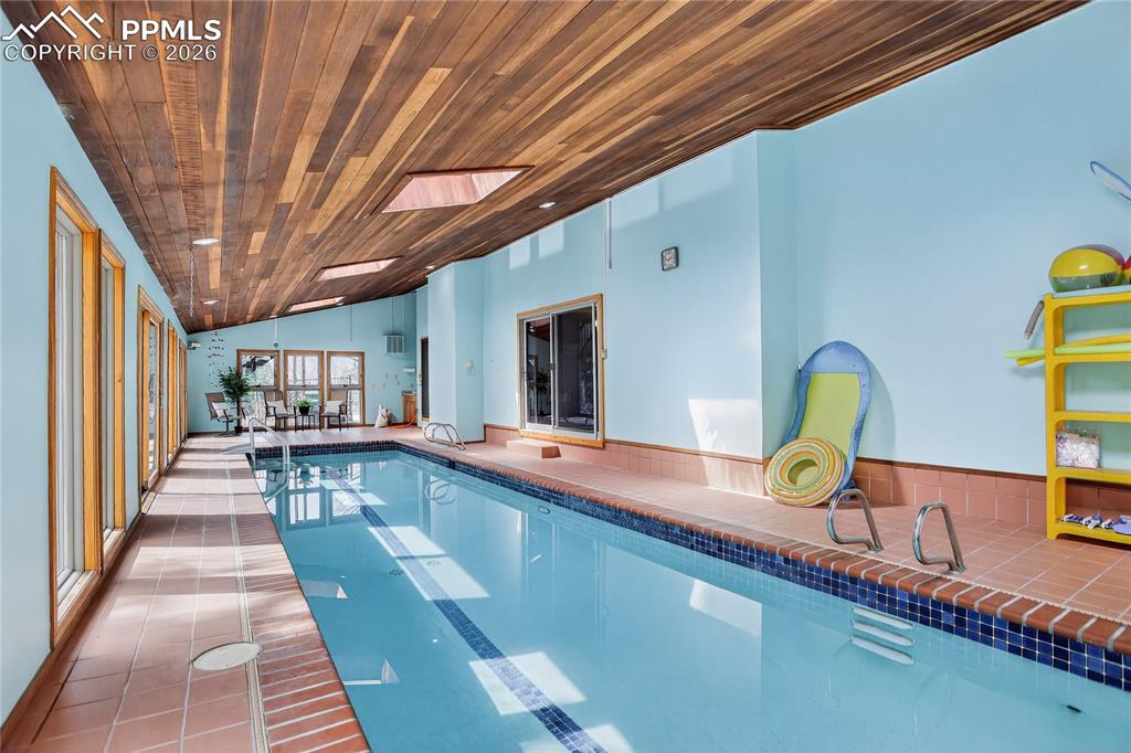 Image 20 of 30: Indoor lap pool