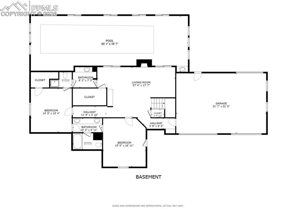Image 30 of 30: Floor plan - basement