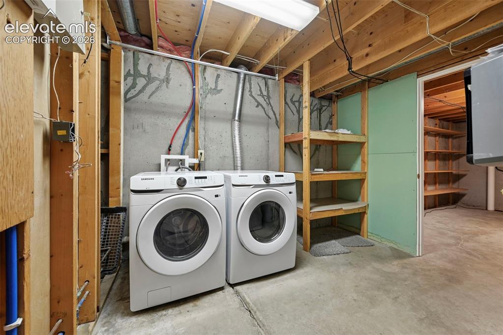 Image 39 of 50: Laundry in Basement