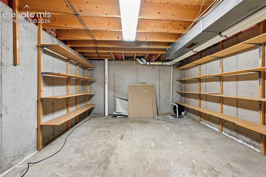 Image 40 of 50: Large Storage Room in Basement