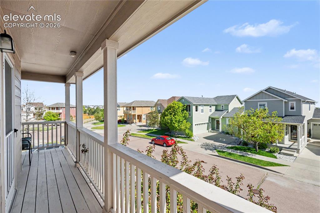 Image 5 of 41: Large balcony deck
