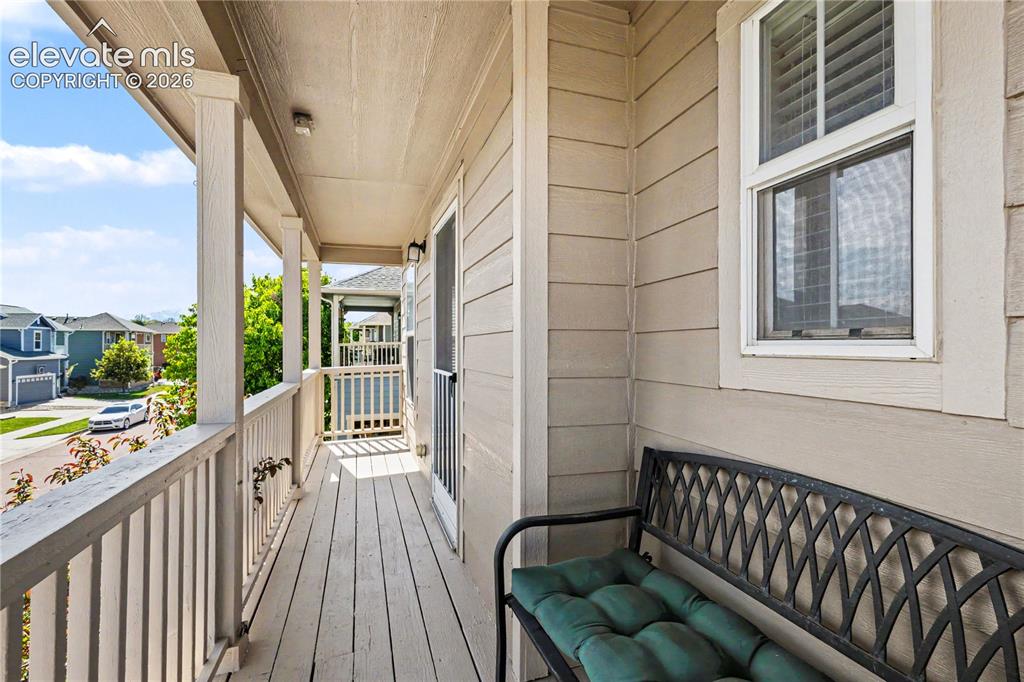 Image 6 of 41: Large balcony deck