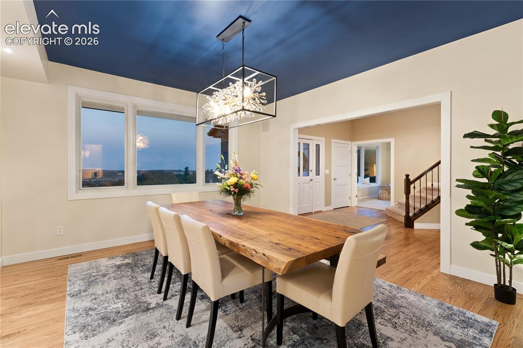 Image 13 of 50: Enjoy Views from the Formal Dining Room!