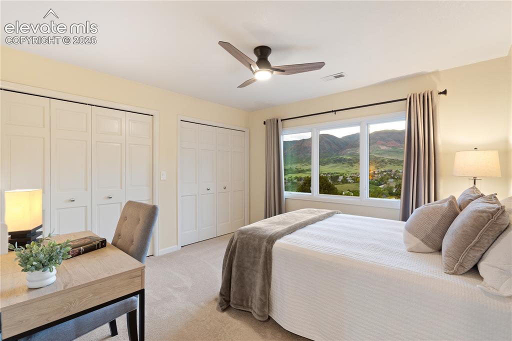 Image 37 of 50: 3rd Additional Upstairs Bedroom Also Featuring Dual Closets!