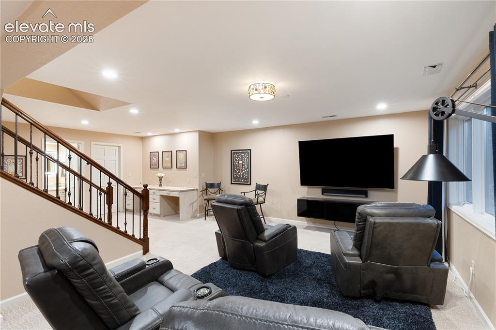 Image 39 of 50: Basement Wet Bar Perfect for All Your Entertaining Needs!