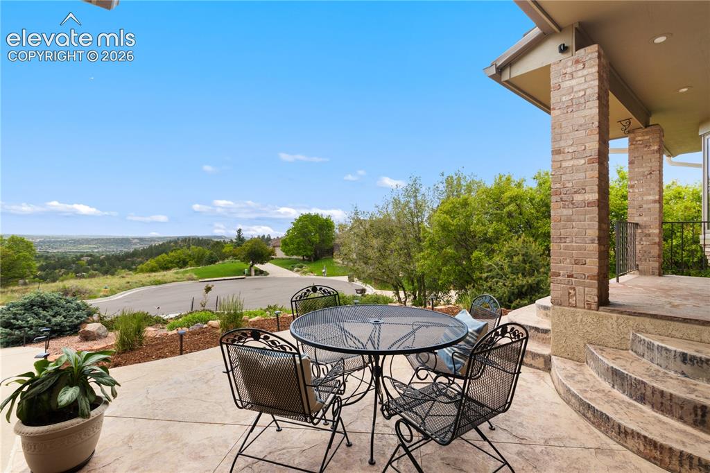 Image 5 of 50: Breathtaking Views from the Patio Day or Night!
