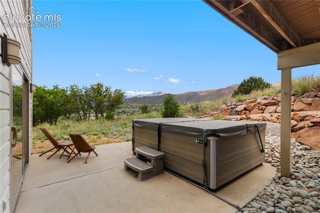 Image 7 of 50: Enjoy Stunning Views from the Hot Tub!