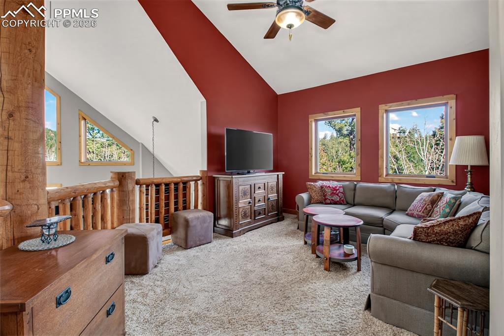 Image 31 of 48: Views from the walk out deck off primary bedroom