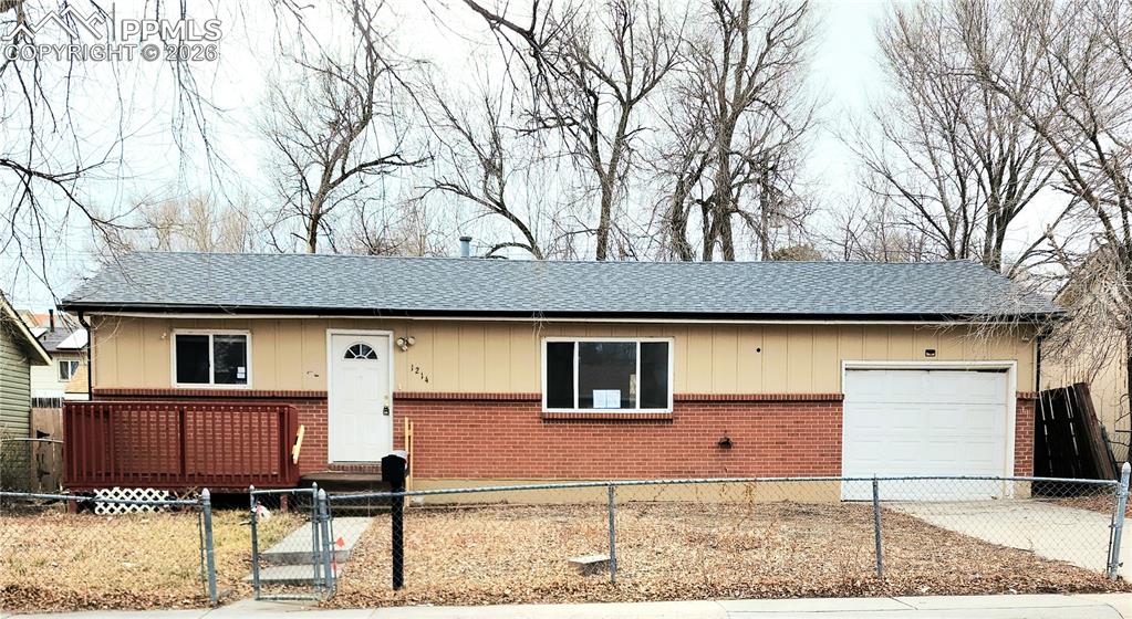 Caption: Front of Structure