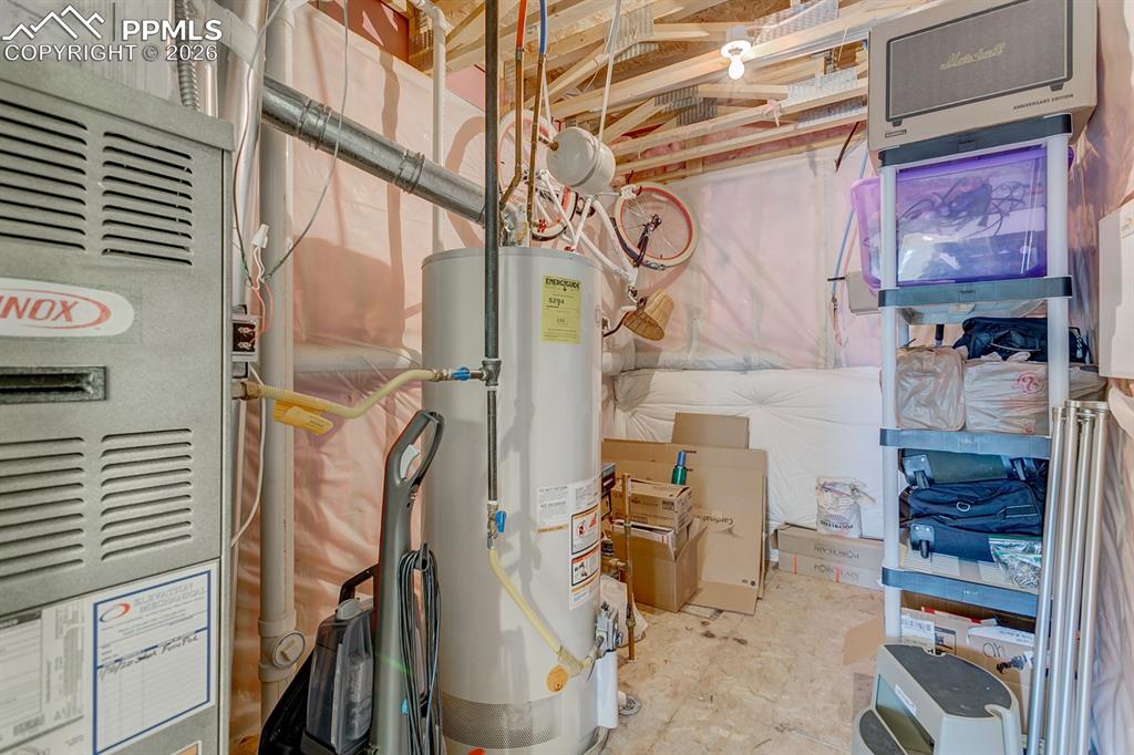 Image 23 of 28: Storage/Furnace Utility Room