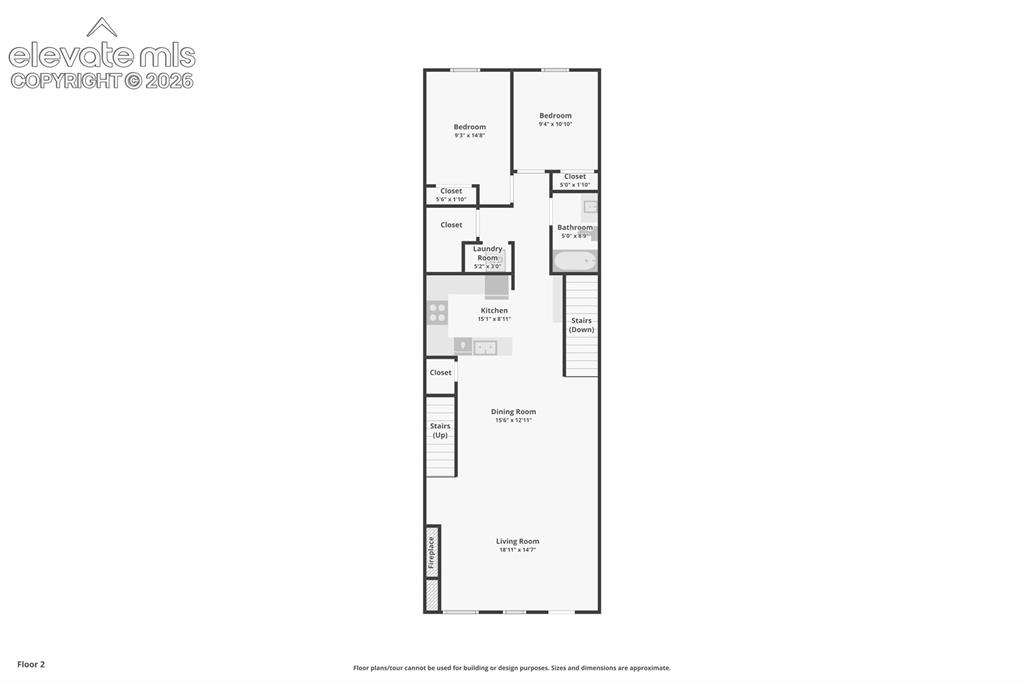 Image 43 of 50: 3rd level -townhouse