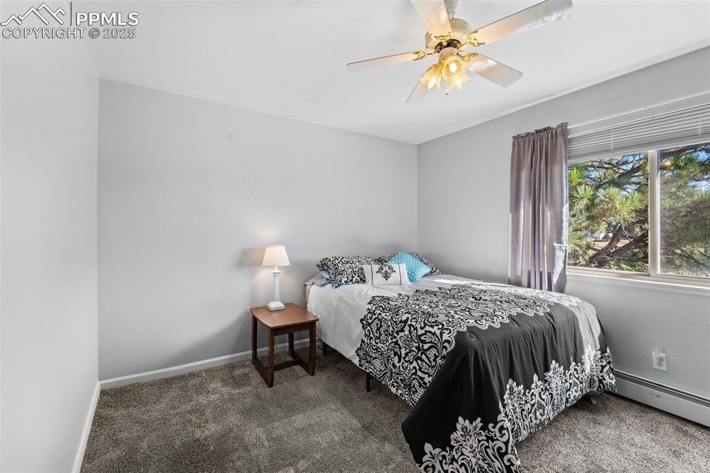 Image 36 of 47: The fourth of four upper-level bedrooms. 